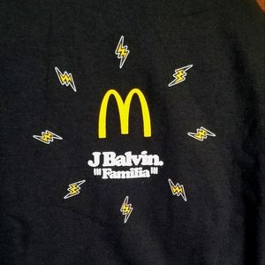 NWOT J Balvin. 'Familia' McDonald's Shirt (M, L)
